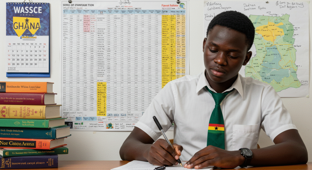 WASSCE 2025 Timetable for School Candidates