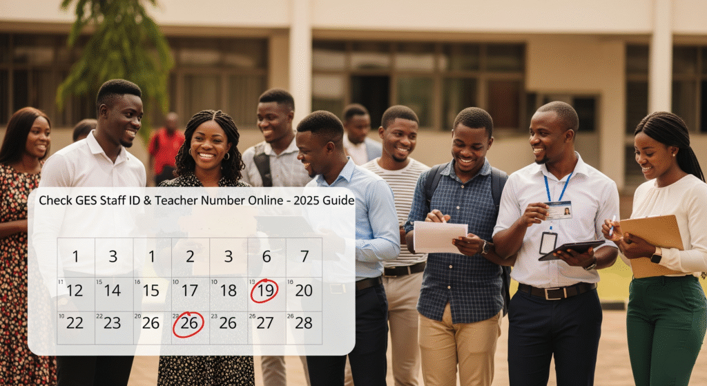 How to Check Your GES Staff ID and Teacher Number Online