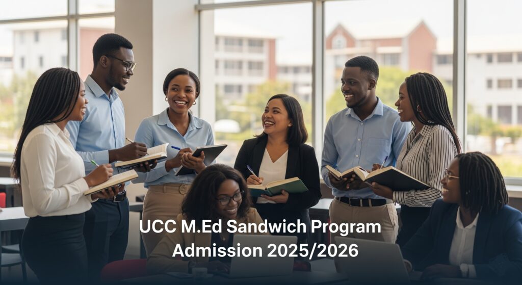UCC M.Ed Sandwich Program Admission 2025/2026