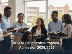 UCC M.Ed Sandwich Program Admission 2025/2026